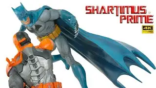 DC Collectibles Batman Vs. Deathstroke DC Comics Battle Statue Review