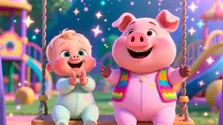 Counting Stars with Pig 🌟🐷 Fun Numbers Song for Kids Toddlers Preschool Learning