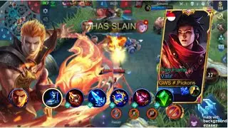 Valir Gameplay Blazing Lava Fire | Valir Best Build 2021 | Build Valir 2022 - MLBB