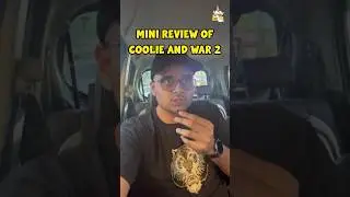 Review of coolie and war2 ! #coolie #war2 #movies #nellore