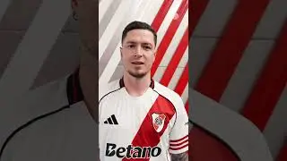 Bienvenido a la familia riverplatense, An&iacute;bal 🤍❤️🤍
