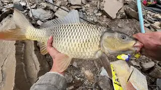 釣魚佬的完美漁場，空氣中都瀰漫着魚腥味，出手就有大魚！【野釣長空】