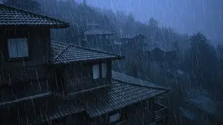 Rain sound for sleeping - Forest rain on Ground, Village: the recipe for sleeping immediately dormir