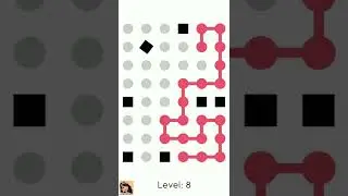 Find a Way Game Dots Journey Level 8 | Puzzle Game | Find a Way #gaming #puzzlegame #brain #game