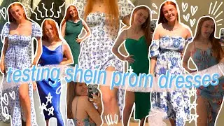 ТЕСТИРОВАНИЕ ВЫПУСКНЫХ ПЛАТЬЕВ SHEIN | недорогое выпускное платье с доставкой из Великобритании! ищу выпускные платья в последнюю минуту, лол