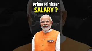 What is salary of Indian Prime minister, President and States CMs #shorts #short #salary