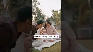 Outdoor Family shoot idea💞|family shoot| #kayachitrabymridul #youtubeshorts #familyphotography