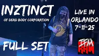 FULL SET: Inztinct (of D.B.C.) in Orlando, FL 7-11-25 Live @ Conduit w/ Ouija Macc & Sinizter