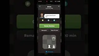 50 Rule Chess Game  Match Draw