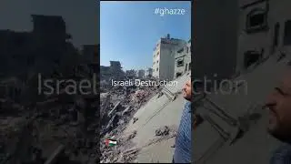 Israeli Destruction In #gaza #ceasefire #endtheoccupation #ghazze #freepalestine #palestine