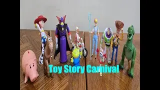 Mattel 2025 Disney Pixar Storyteller Toy Story Carnival Crew Buzz Zurg Alien Unbox