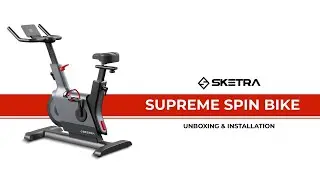 Sketra Supreme Spin Bike #sketra #spinbike #cardioequipment