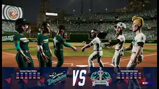 SMB 4 X Wii Baseball | Sharpshooters vs. Holy Swords (Full Game)