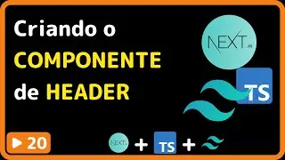NextJS, TailwindCSS e Typescript: #20 - Criando o componente de Header dos detalhes do curso