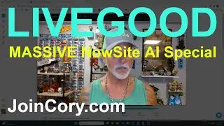LIVEGOOD NowSite New Price Special, $39 Monthly, $390 Yearly