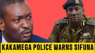 Kakamega Tension! Police Accuse Sifuna&rsquo;s Team of Armed Gangs Ahead of Rally