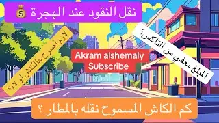 كيف انقل الفلوس لما اهاجر لكندا و كيف اصرّح و كم مسموح كاش في المطار 🇨🇦 💵