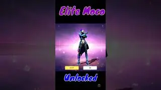 I unlock elite moco in free Fire 😉😎🥳