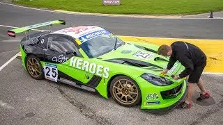 Passenger ride in the CCH Ginetta GT4 Racecar!