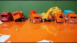 Orange Colour Splash by Trucks