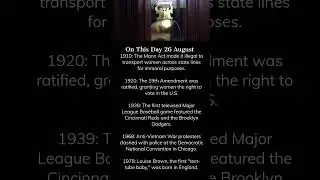 On This Day 26 August