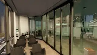 OFFICE INTERIOR DESIGN IDEAS ( LUMION RENDER ANIMATION )
