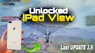 Last 3.9 UPDATE | How to Unlock iPad view in All 2025 Mobile Work🔥|PUBG/BGMI😍how to get iPad |