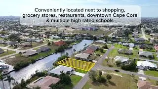 Gulf Access Lot in SW Cape Coral &ndash; Build Your Dream Home!