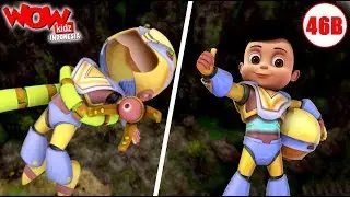 Kartun Anak | Vir: The Robot Boy Bahasa Indonesia | Vir's Robot Bot Suit | WowKidz Indonesia