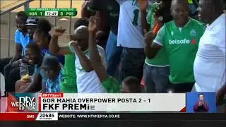 Alphonce Omija's injury-time goal secures 2-1 win for Gor Mahia over Posta Rangers