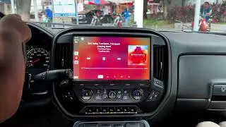 Chevy Silverado Stereo Upgrade: Android 13, 2K Screen & wireless Carplay