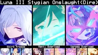 Luna III Stygian Onslaught Dire 349s Clear - C1 Skirk Freeze/C2 Hexerei Venti/C2 Varesa Overload