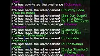 The fastest way to get all advancements