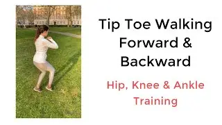 Tip Toe Walking (Forwards & Backwards) | Ankle Sprain Rehab - Physiotherapy
