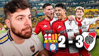 LA COBRA REACCIONA EN VIVO | RIVER VS BARCELONA SC (3-2) COPA LIBERTADORES