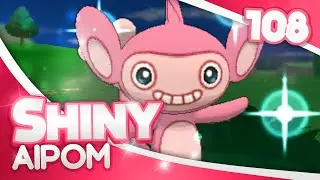 Pokemon [XY] Shiny Hunting - #108 - 1242 FS Encounters SHINY AIPOM!