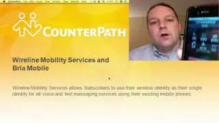 CounterPath Wireline Mobility and Bria iPhone Edition
