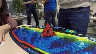 official 3.55 pyraminx average | swiss nationals 2017 | Linus Buck