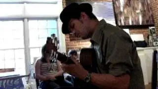 Alan Mearns plays at the Fanjoy-Labrenz Studio