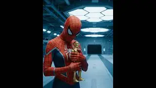 Spider-Woman Loves 12&rdquo; Golden Droid #starwars #spiderman #toys #asmr #unboxing #aivideo #veo3 #ai