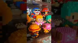 Anime One Piece, McDo, Jollibee, Toy Bricks Collection. #toybricks #jollibee #mcdonalds