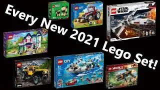 Every New 2021 Lego Set Coming this January!