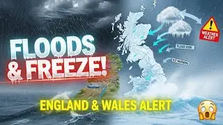 Flood Risks & Freezing Weather: England & Wales on Alert! ❄️🌊