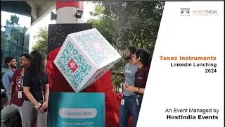 Texas Instruments India's Linkedin Page Launch 2024, An Event By HostIndia Events,  #corporateevent