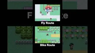 Biking Is Faster Than Flying from Mauville to Verdanturf