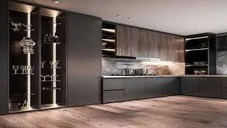 modular kitchen designs || small space modern kitchen design || kitchen cabinet colour combination 