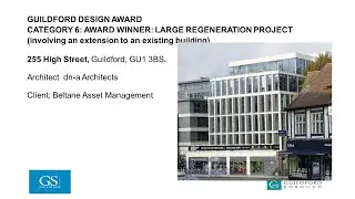 GUILDFORD DESIGN AWARDS 2021 -Large Regeneration Project