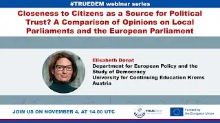 Closeness to Citizens as a Source for Political Trust?