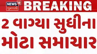 Gujarat Breaking News | 2 વાગ્યા સુધીના તમામ મહત્વના સમાચાર | Breaking News | News of The Day