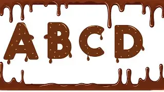 Melting Hot Chocolate ABCD ☕🍫 | Alphabet Song for Kids
